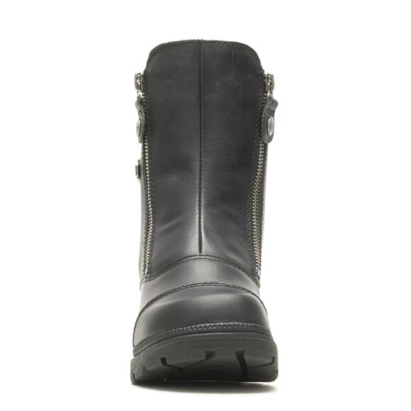 Harley-Davidson sz 8 Amherst D84236 Twin Zip Short Boots Leather Motorcycle Bike - Picture 4 of 16